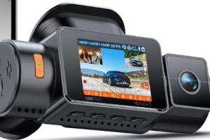 Vantrue N4S 3-Channel Dash Cam with 2.7K+1440P+1440P Cameras