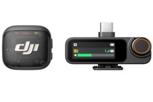 DJI Mic 3 Wireless Lavalier Mic with 4-Channels for Vloggers, Streamers