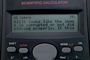 7-CAL AI Chat Calculator That Has a 2K Autofocus Camera