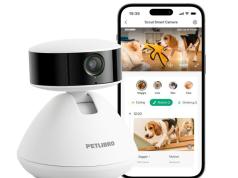 PETLIBRO Scout: App Connected Dog Camera with Multi-pet Recognition, 360° View