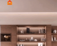 Slumbershelves Hidden Bed with Shelves + TV Console