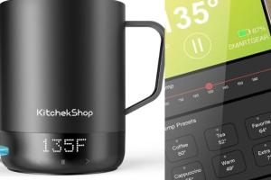 KitchekShop App Connected Self Heating Mug