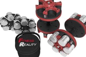 Fitness Reality 10-45lbs Adjustable Dumbbells