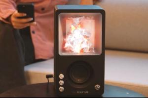 HoloSculpture: Raspberry Pi 5 4D Anamorphic Display AI Sculpture