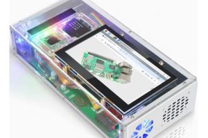 FREENOVE Raspberry Pi 5 Touchscreen Case with NVMe Support