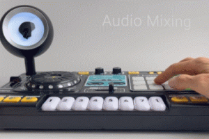 SPIROK DJ Bluetooth Speaker with DJ Pad, Audio Mixing