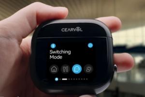 Cearvol Wave AI Touchscreen Hearing Aids with Remote Mic