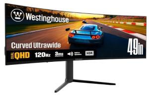 Westinghouse 49 Inch Curved Ultrawide Gaming Monitor