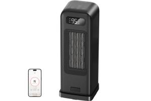 FLANUR WiFi Connected Space Heater with Timer, Voice Control