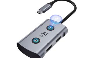 TOPOINT 7-in-1 AI USB-C Hub with DeepSeek, ChatGPT