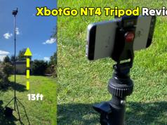 XbotGo NT4 Adjustable 13ft Tripod for High-angle Shots Tested