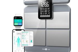 Runstar 8-Electrode Digital Scale with 28 Body Composition Measurements