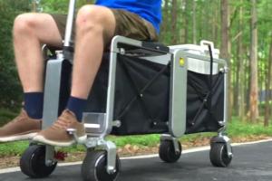 Kago Rideable Electric Wagon with AI Vision Is Also a Personal Scooter