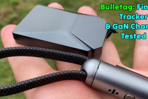 Bulletag Tested: Keyring Find My Tracker & GaN Charger for Smartphones