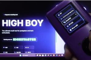 High Boy Open Source Pocket Tool for Makers, Ethical Hackers
