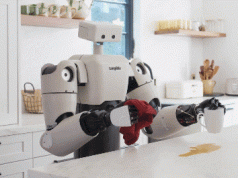 Eggie from Tangible Robotics Doing Household Chores