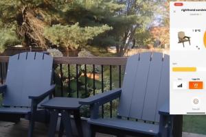 Wrmth Summit App Smart Heated Outdoor Chair