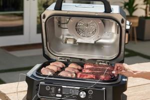 Ninja OG951 Woodfire Pro Connect Premium XL Outdoor Grill & Smoker with App