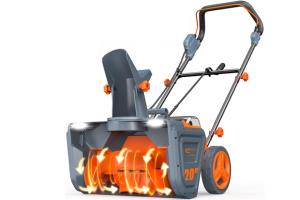 Keenstone 20″ Cordless Electric Snow Blower